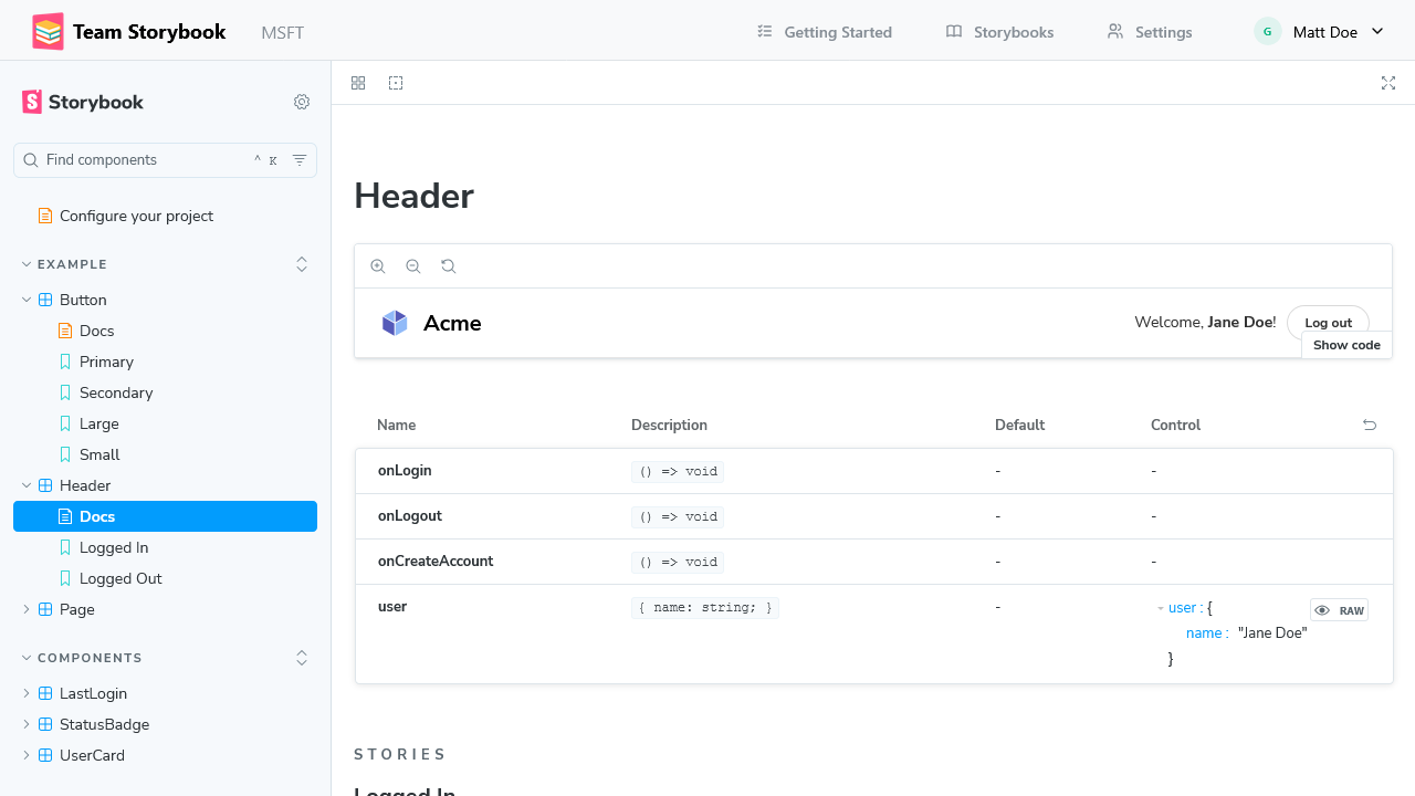 Component Library Overview
